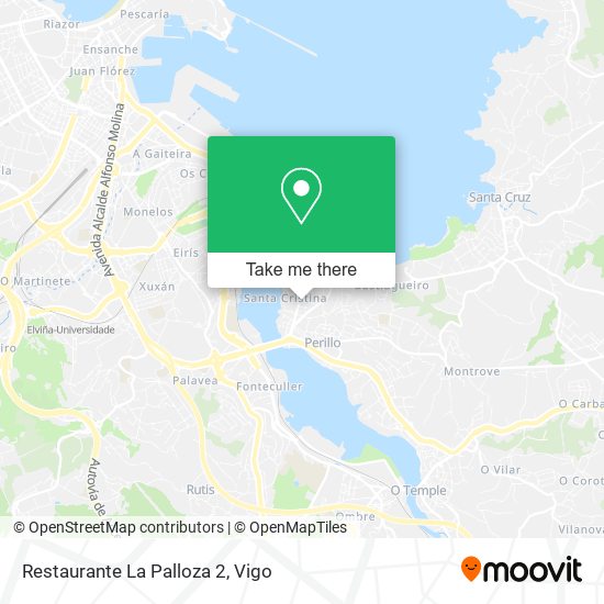 Restaurante La Palloza 2 map