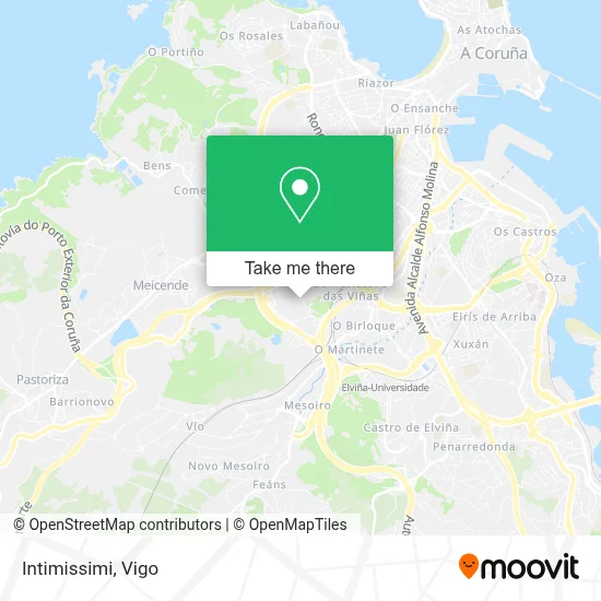 Intimissimi map