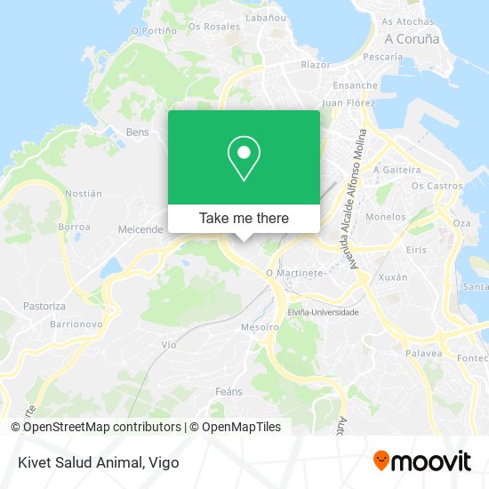 Kivet Salud Animal map