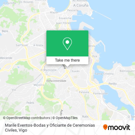 Marile Eventos-Bodas y Oficiante de Ceremonias Civiles map