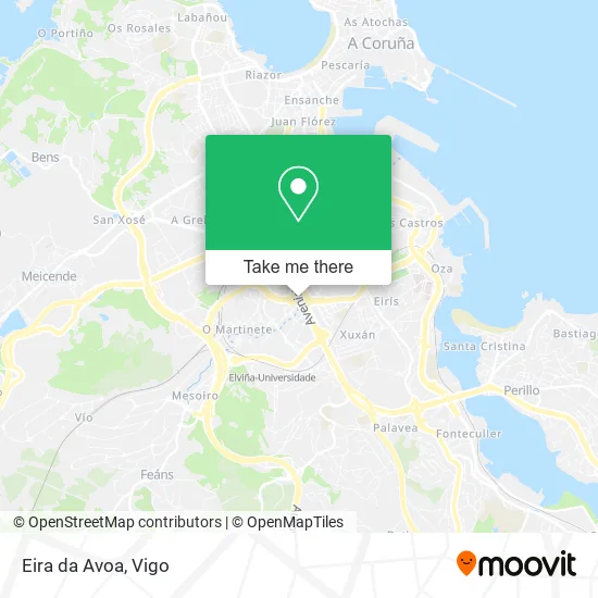 Eira da Avoa map