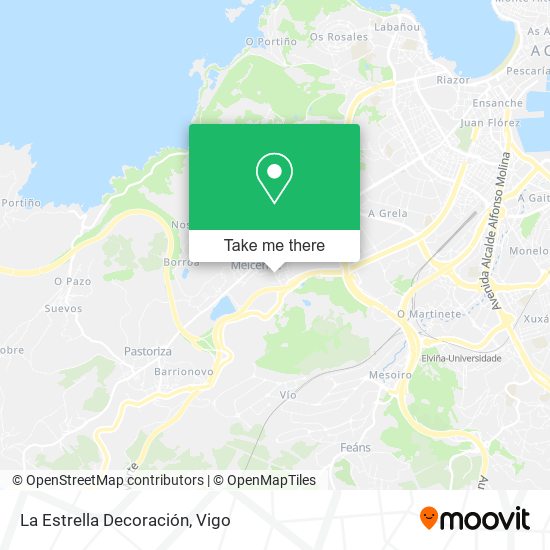 La Estrella Decoración map