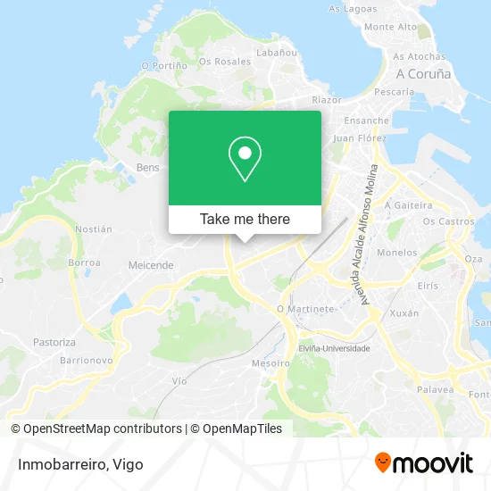 mapa Inmobarreiro