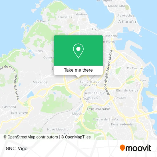 GNC map