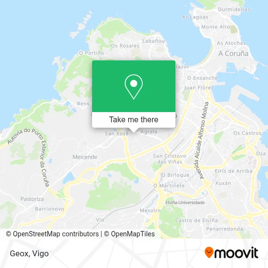 Geox map