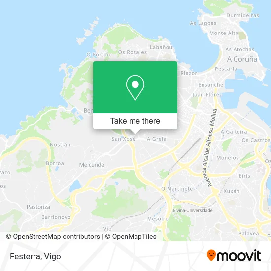 Festerra map