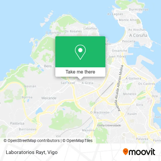 Laboratorios Rayt map