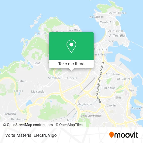 Volta Material Electri map