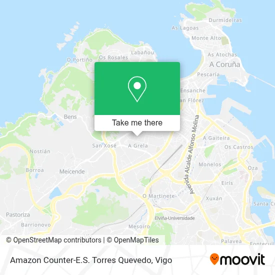 Amazon Counter-E.S. Torres Quevedo map