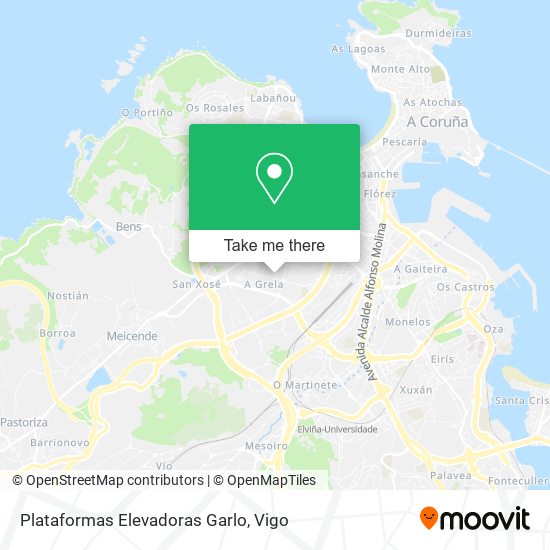 Plataformas Elevadoras Garlo map