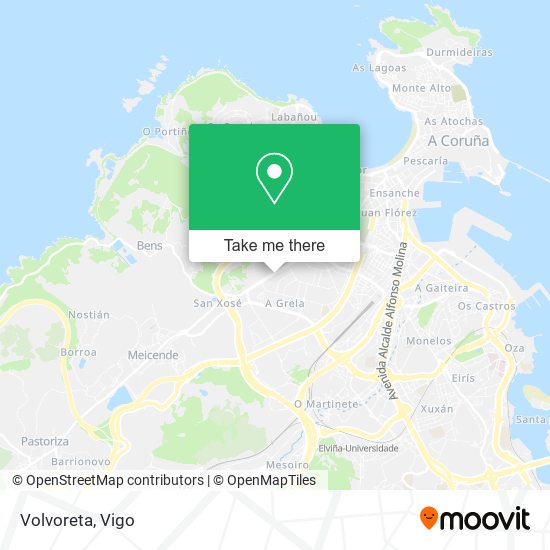 Volvoreta map