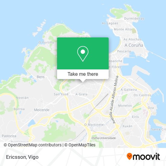 Ericsson map