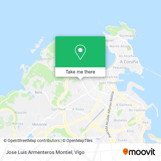 Jose Luis Armenteros Montiel map