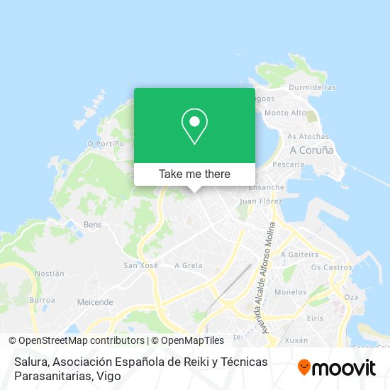 Salura, Asociación Española de Reiki y Técnicas Parasanitarias map