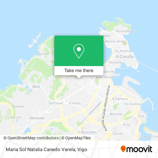 Maria Sol Natalia Canedo Varela map