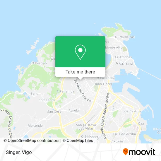 mapa Singer