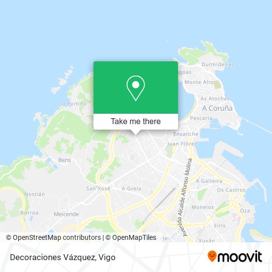 Decoraciones Vázquez map