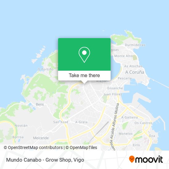 Mundo Canabo - Grow Shop map