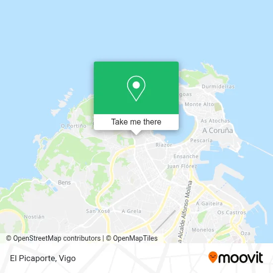 El Picaporte map