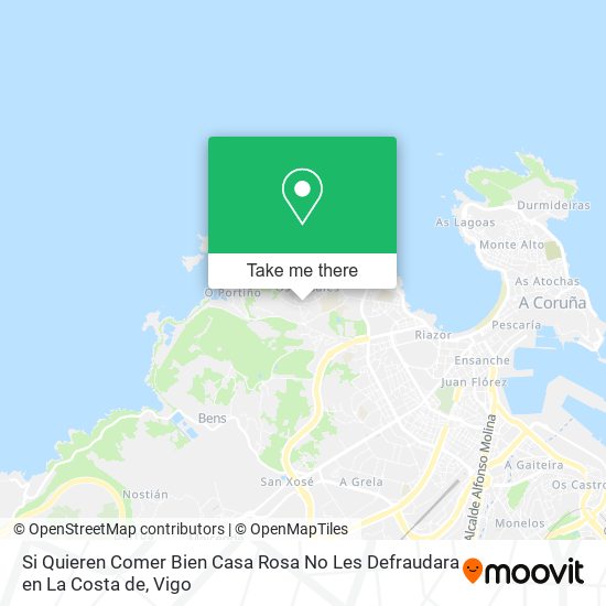 Si Quieren Comer Bien Casa Rosa No Les Defraudara en La Costa de map