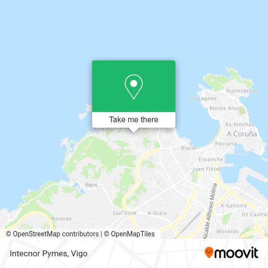 Intecnor Pymes map