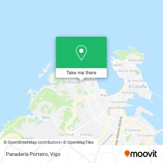Panadería Porteiro map