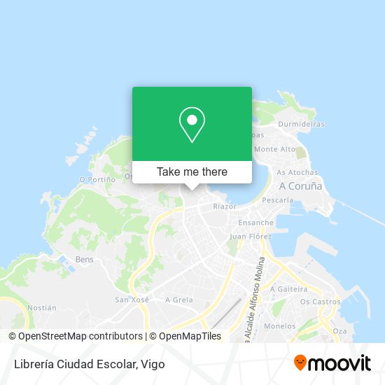 Librería Ciudad Escolar map