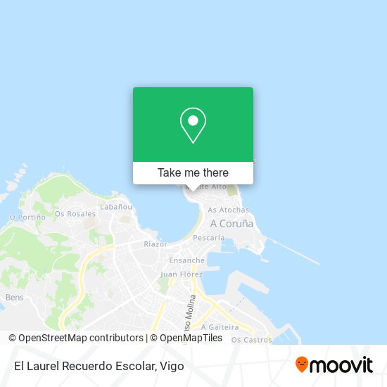 El Laurel Recuerdo Escolar map