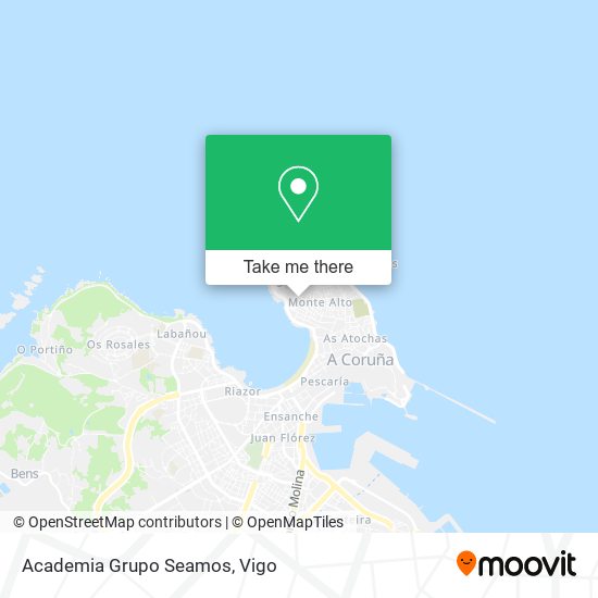 mapa Academia Grupo Seamos