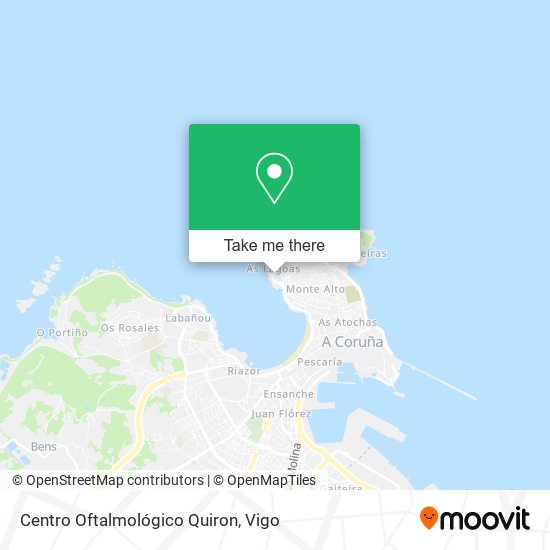 Centro Oftalmológico Quiron map