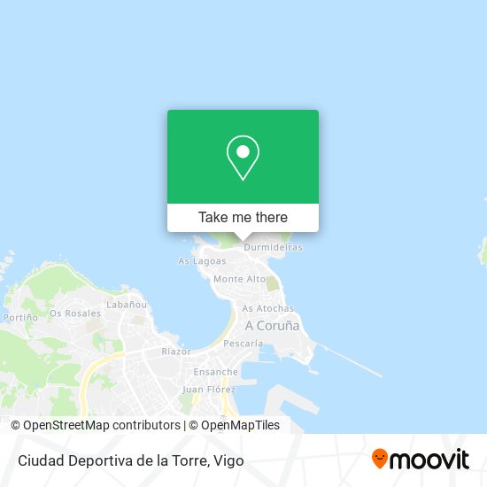 Ciudad Deportiva de la Torre map