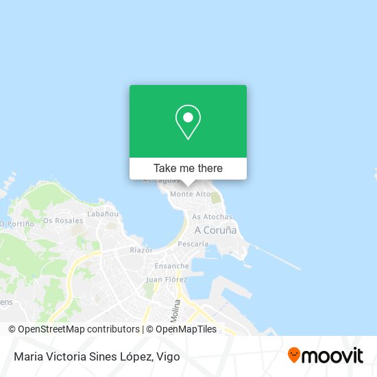 Maria Victoria Sines López map
