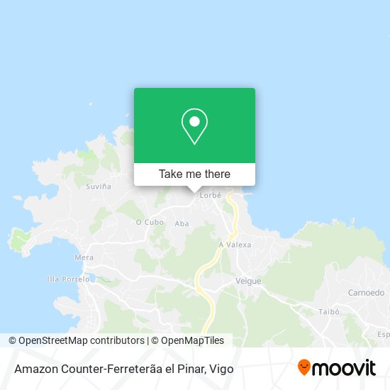 Amazon Counter-Ferreterãa el Pinar map