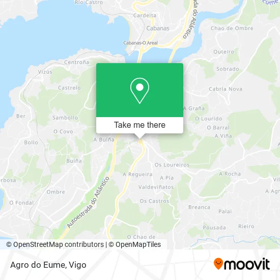 mapa Agro do Eume