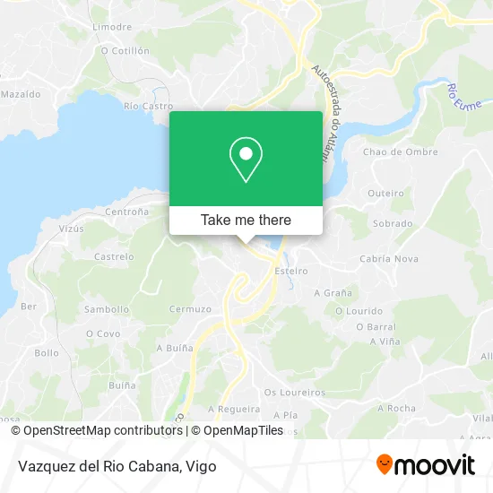 Vazquez del Rio Cabana map