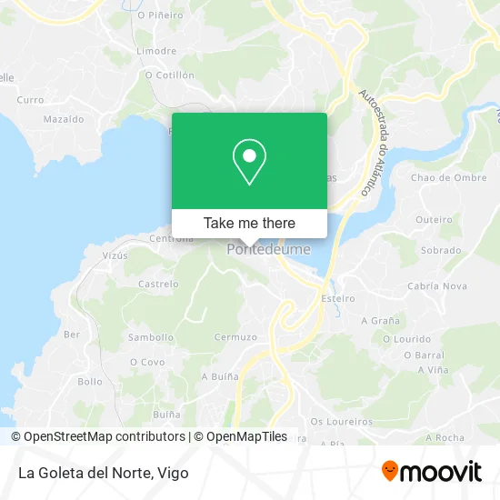 La Goleta del Norte map