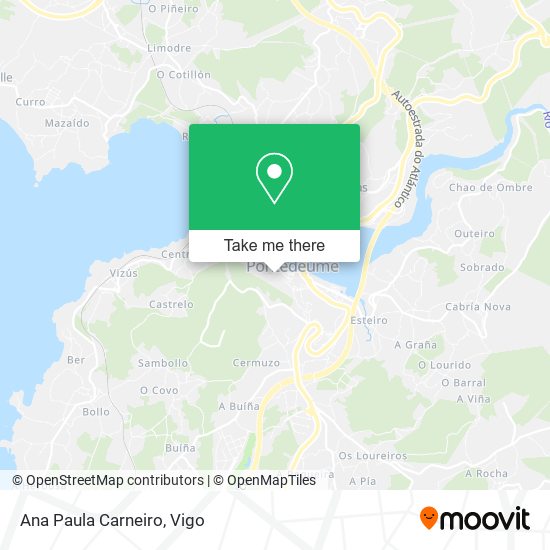 Ana Paula Carneiro map