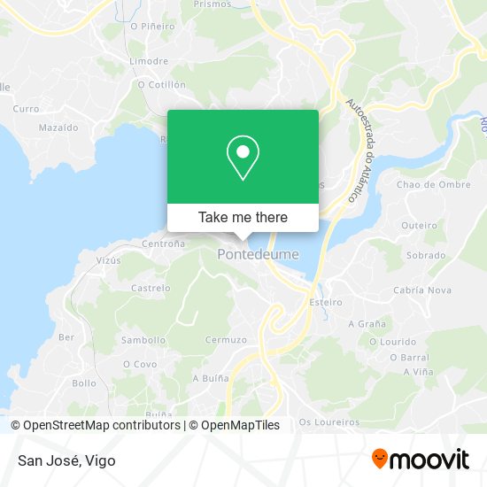 San José map