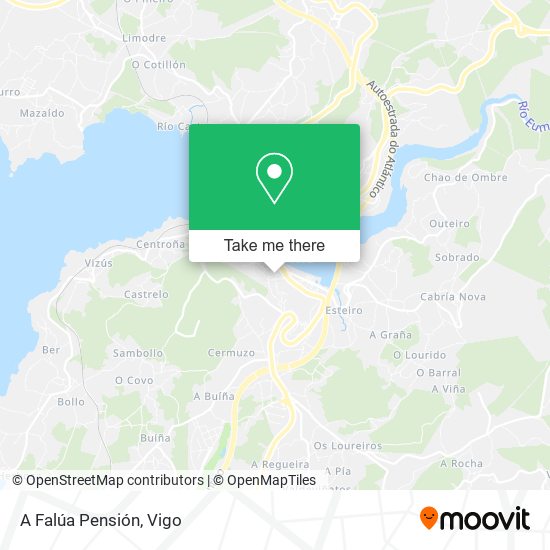 A Falúa Pensión map