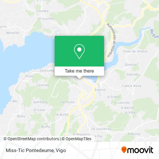 Miss-Tic Pontedeume map