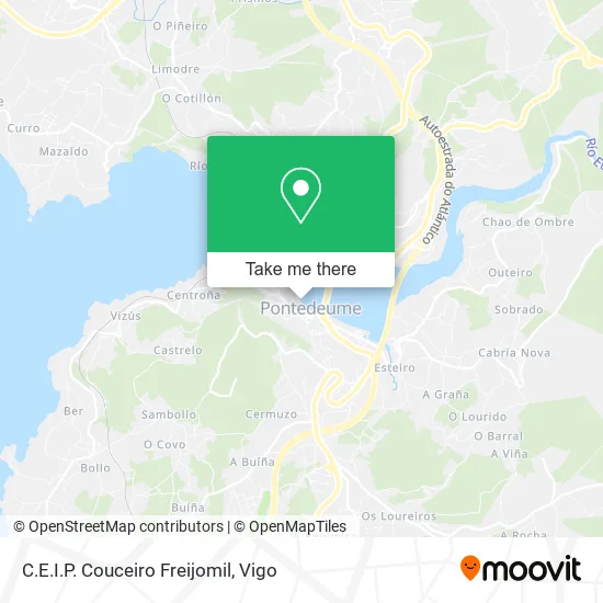 mapa C.E.I.P. Couceiro Freijomil