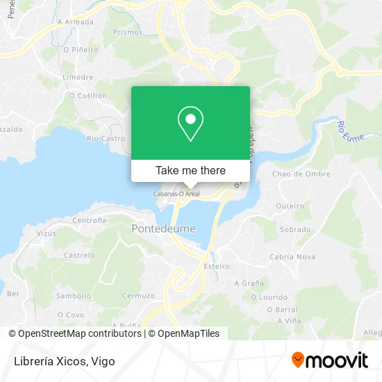 Librería Xicos map