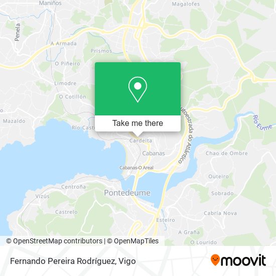 Fernando Pereira Rodríguez map