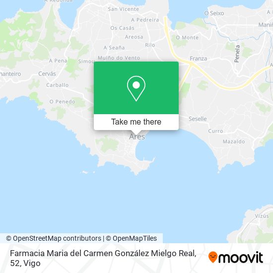 Farmacia Maria del Carmen González Mielgo Real, 52 map