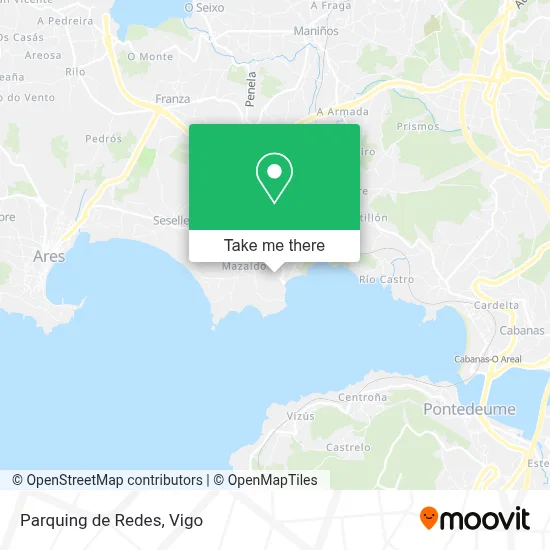 Parquing de Redes map