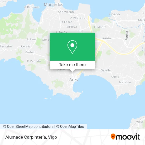 Alumade Carpintería map