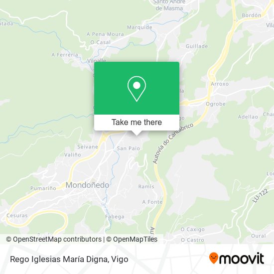 Rego Iglesias María Digna map