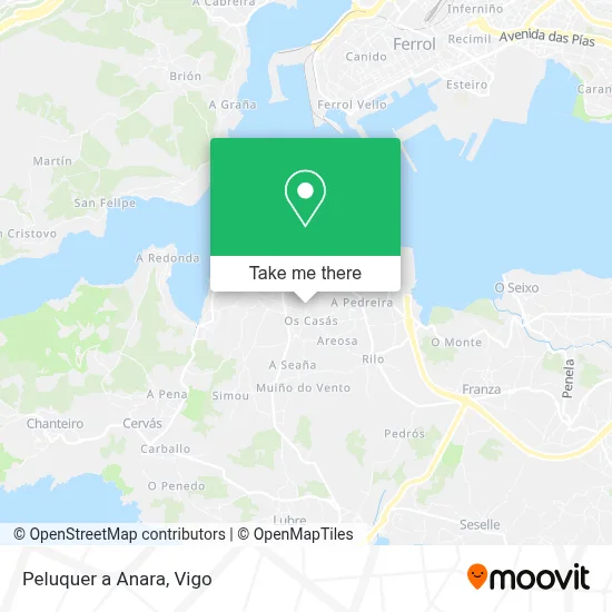 Peluquer a Anara map