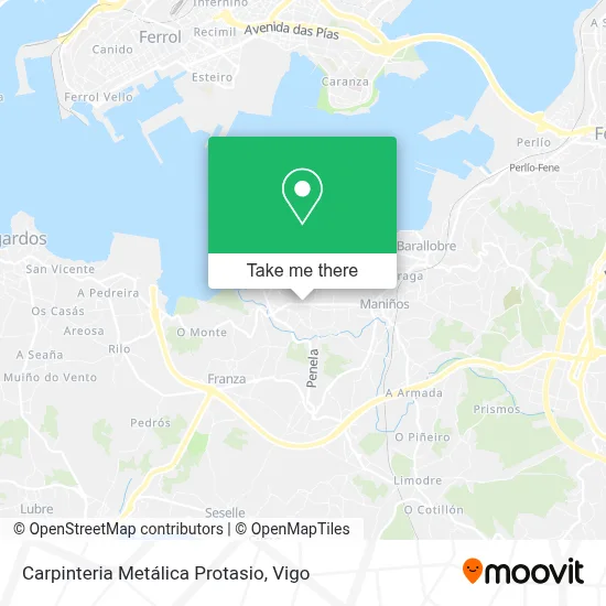 Carpinteria Metálica Protasio map