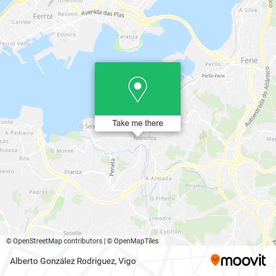Alberto González Rodriguez map